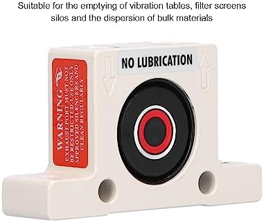 K8 Pneumatic Vibrator, Aluminum Extrusion Air Vibrator, Vibration Table Accessories, Pneumatic Balls Vibrator for Filter Screen, Silo Emptying (K13), ANKROYUscqnheipwd-13