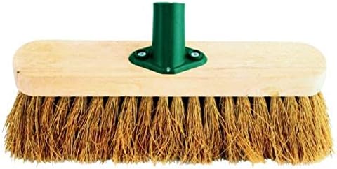 Jantex Soft Coco Wooden Broom Head - 12"
