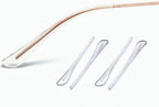 Sunglass Replacement Temple End Tips,Eyeglasses Anti Slip Ear Socks Piece Tude Sleeve for Metal Glasses Legs (White)
