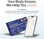 AFIL 1000+ Foods, Drinks, Vitamins, Gut, At-Home Wellness Test Kit, Trusted Hair Analysis for Adults & Kids, At-Home Health Non-Invasive, Gluten, Dairy Health Wellness Indicators