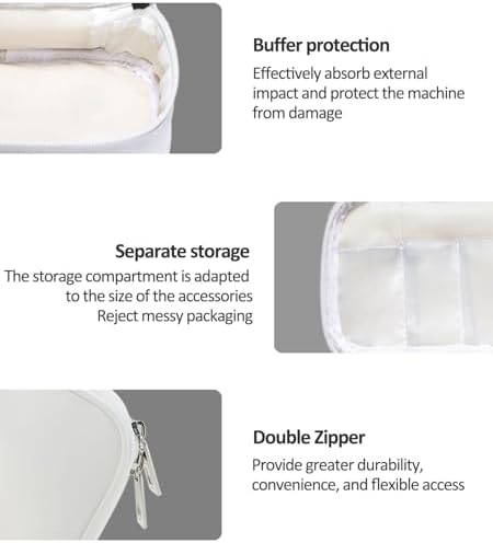 Carrying Case for Portable Nebulizer, Handheld Nebulizer Storage Bag Fit for Kids and Adults Handheld Nebulizer, Inhaler, Medication or Other Essentials(Case Only)