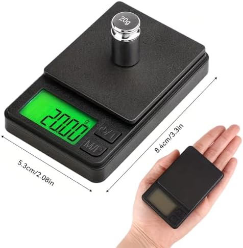 1000g 0.01g mini Digital Scale high Precision Electronic Pocket Scale Jewelry Weight Kitchen Portable Electronic Scale