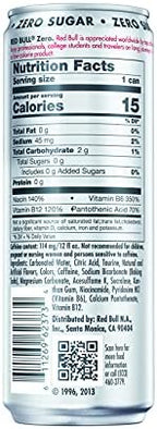 Red Bull Energy Drink Sugar Free, 8.4 Fl Oz (6 Pack)