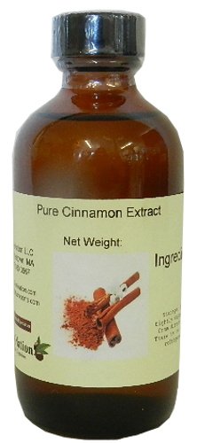 Cinnamon Extract - PG Free - 8 ounces - Flavoring Recipes with Premium Quality Real Extract - Sugar-free - Kosher - Premium Quality Flavoring Extract for Baking