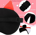ZOOFOX 16 Pack Cute Animal Eye Mask, Soft Blackout Blindfold Sleeping Mask with Adjustable Strap, 3D Funny Eye Cover for Women Men Kids Plane Travel Yoga Office Snap Night Sleeping