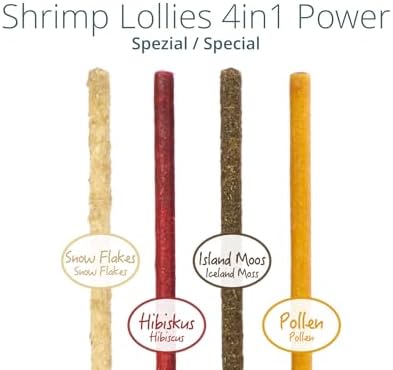 GlasGarten Shrimp Lollies - 4in1 Power Shrimp Food (8 Pieces, 4in1 Power Special)