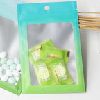 minkissy 100Pcs Household Sealing Bags Multi-Function Jewelry Pouches Small Storage Pouch Reusable Portable 3.93X2.75 Inch