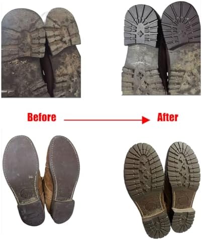 Rubber Half Replacement Sole Heels Shoes Bottom Full Sole Repair Anti Slip Shoe Pads Repair Supplies