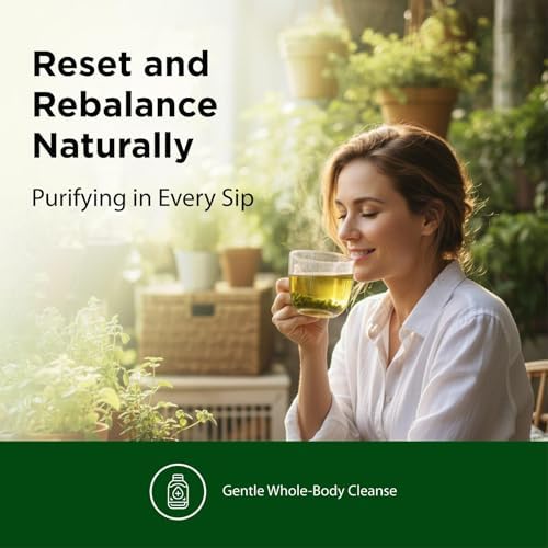 FLORA - FlorEssence Dry Tea Blend, Gentle Detox & Cleanse, 2.2 Oz