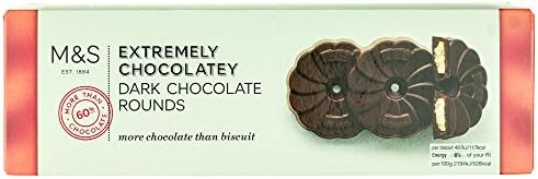 Marks & Spencer Extremely Chocolately Rounds Dark Chocolate Biscuits 200g