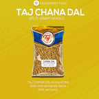 TAJ Chana Dal 2lbs | Split Desi Chickpeas withou Skin | All Natural | Indian Origin