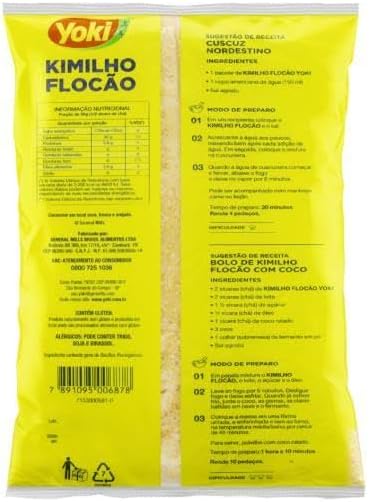 Kimilho Flocao Yoki Flavor 500 Gr 3 Pack By BRCOFFEE®