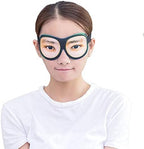 3D Funny Eyeshade Soft Sleep Eye Mask, Sleeping Breathable Blindfold with Adjustable Head Strap for Travel, Game, Party, Rest (Man)