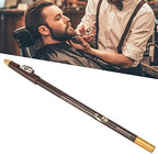 ANGGREK Beard Lineup Pen, White Hairline Pen Professional Beard Pencil Filler Household Beard Pencil Liner Shaping Styling Tool(Dark Brown)