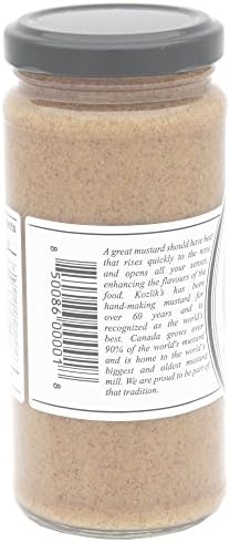 Kozliks Amazing Maple Sweet Brown Yellow Dijon Natural Gluten Free Non-GMO Mustard, 8.5oz Jar …