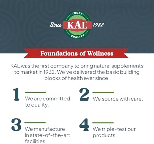 KAL Amino Acid Complex Tablets, 1000 mg, 100 Count