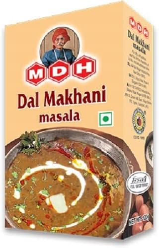 MDH Dal Makhani Masala 100g (Pack of 2) – Spices Seasoning Masala Powder Cooking Supplies – Delicious And Aromatic Dal Makhani Masala