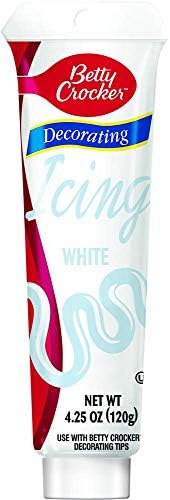 Betty Crocker Decorating Icing Creamy White, 4.25 Ounce (Pack of 6)