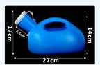 Dasiter 2000ML Male Urine Bottle with Cover Urine Collector Container Incontinence Pee Bottle Mobile Urinal