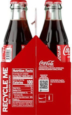 Coca-Cola Glass Bottles, 8 fl oz, 6 Pack