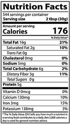 Kevala Organic Sesame Tahini – USDA Organic, Non‑GMO Project Verified & Kosher Certified | (36 Lb (Pack of 1))