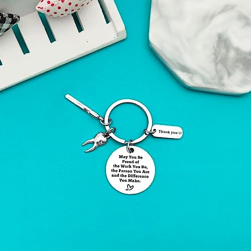 Dentist Appreciation Gifts Dentist Gifts Keychain Dental Hygienist Gift Dental Assistant Gift Dental Nurse Gift Graduation Christmas Birthday Leaving Retirement Thank You Gifts for Dentist