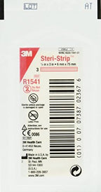 3M Steri Strip Skin Closures 1/4'' X 3'' - 20 Packages of 3