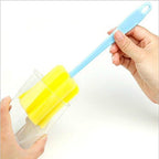 YEJI 10pcs Sponge Vacuum Cup Cleaning Brush Bottle Thermos Mug Cleaning Tool