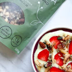 Keto Hana Coconut & Almond Original Butter Keto Granola Breakfast Cereal with just 1.1g Net Carbs (300g) Low Carb, High Protein Snack