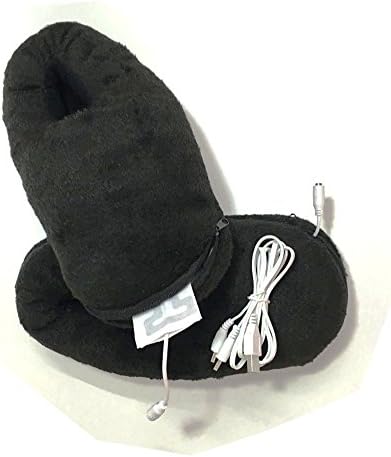 USB Heated Shoe Electric Heating Slippers Foot Heaters - Can Unpick and Wash