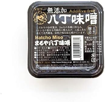 [Product of Japan] Mutenka Hatcho Miso (Traditional Artisanal Dark Miso) 八丁味噌 - 10.05 Ounce