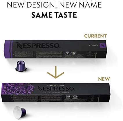 Nespresso Capsules Original Line, Ispirazione Favorites Variety Pack, Medium & Dark Roast Espresso Coffee, 50 Count Coffee Pods