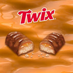 TWIX Caramel Minis Size Chocolate Cookie Bar Candy Bag, 35.6 oz, 95 pieces