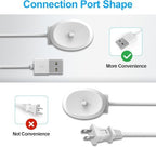 USB Electric Toothbrush Charger for Braun Oral-b, Replacement USB 3757 Charger for Oral-B Electric Toothbrush, Waterproof Inductive Charging Base Portable for Travel
