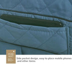 Beauty Salon Bed Cover 4-Piece Massage Table Sheet Set Solid Color Salon Spa Beauty Bedspreads Thick Dustproof Massage Table Skirt Bed Linens Sheets Pillowcase Duvet Cover Sets-Purple||70 * 190cm