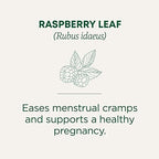 Traditional Medicinals Organic Raspberry Leaf Herbal Tea, Eases Menstrual Cramps & Supports Healthy Pregnancy, (Pack of 1) - 16 Tea Bags