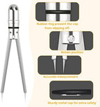 Ultrassist EKG Caliper Pen, ECG Calipers for Nurses, Black EKG Caliper Cardiology, Electrocardiogram Measuring Tool