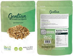 Gentian Root 2 oz, Gentiana Lutea, Resealable Bag, Gentian Root, Dried Cut Root, Product From France