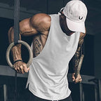 COOFANDY Men Workout Tank Top 2 Pack Gym Bodybuilding Sleeveless Muscle T Shirts