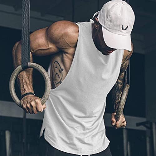 COOFANDY Men Workout Tank Top 2 Pack Gym Bodybuilding Sleeveless Muscle T Shirts