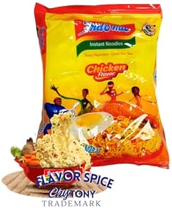 Nigeria Indomiiee Chicken Noodles Flavor 70g (6 Packs)