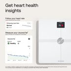 WITHINGS Body Smart - Accurate Scale for Body Weight and Fat Percentage, Body Composition Wi-Fi and Bluetooth Weight Scale, Baby Weight Scale, Smart Scale Apple Health Compatible, Bathroom Scale