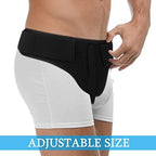Jetec Inguinal Hernia Belt for Men Groin Brace Left or Right Side Post Surgery Hernia Support Truss for Inguinal Groin Pain Truss with Adjustable Waist Strap for Pain Relief Recovery(Classic)