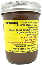 Fine & Raw Hazelnut Butter Spread 8 Ounce – Clean Ingredients, Vegan, and Organic Hazelnut Spread (Oat Milk Chocolate Hazelnut)