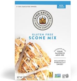 King Arthur Baking Company Gluten-Free Scone Mix 12 oz., Breakfast Mix, Non-GMO