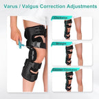 OA Unloader Knee Brace, Support for Arthritis Pain, Osteoarthritis, Cartilage Defect Repair, Avascular Necrosis, Bone on Bone Knee Joint Pain and Degeneration Medial Inside (Right Leg)