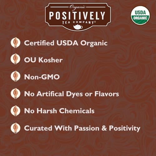 Organic Positively Tea Company, Pu-Erh Tea, Loose Leaf, 16 Ounce