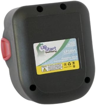 2-Pack 14.4V Battery Replacement - Compatible with PowerLuber Grease Guns Models # 1401, 1442, 1444, LNI-1401, LNI-1442, LNI-1444 (2100mAh, NICD)