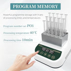 Gel Heating Cooling Machine Professional PRP PPP Gel Maker 2.5ml/5ml/10ml Block Dry Bath Incubator Temperature Control Timing Function
