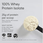 Sports Research Whey Protein Isolate - Sports Nutrition Protein Powder 25g per Serving - 5lb Bag Whey Protein - Vanilla Flavor - Bulk Protein Powder, 56 Servings